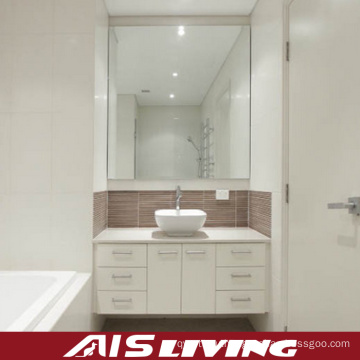 ПВХ шкафы ванной комнаты Зеркало для оптовой продажи (АИС-B012)